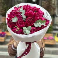 Букет пионов 15 шт Норфолк