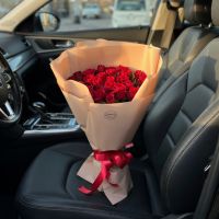 25 red roses bouquet Crotone