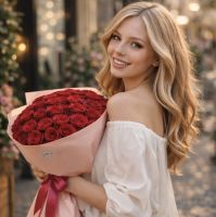 25 red roses bouquet Palma de Mallorca