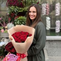 25 red roses bouquet Crotone