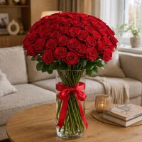 51 red roses  Tashkent