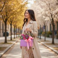 Букет цветов Цветочная сумочка Гардэна