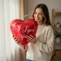 Heart balloon Love You Big Bear