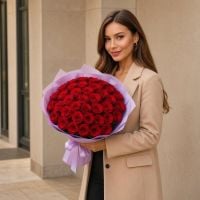 35 красных роз Апаран