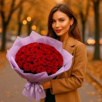 35 красных роз Ри