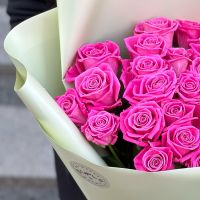 Bouquet 25 pink roses Floresti