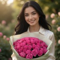 51 pink roses Vaduts