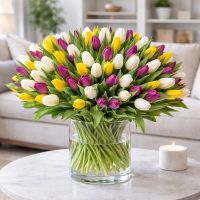  Букет 101 тюльпан Манаус
                            