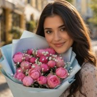 Pink dreams Pink Roses 7pcs Ternopol