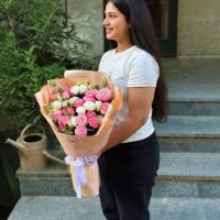  Bouquet Pink fantasy Mount Waverley
                            