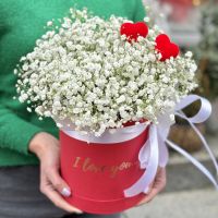 Букет квітів Ніжне кохання Червоний Донець