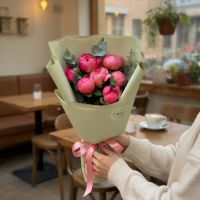 7 coral peonies Stanichno_luganskoe