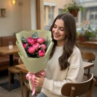 7 coral peonies Stanichno_luganskoe