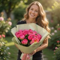 15 coral peonies Norfolk