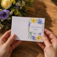 Листівка до квітів Дес-Плейнс
