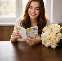 Листівка до квітів Дружба (Казахстан)