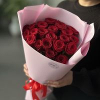 Букет 21 червона троянда Белград (Сербія)