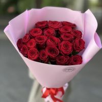 Букет 21 червона троянда Белград (Сербія)