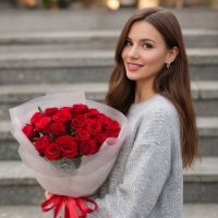 21 червона троянда Бухара