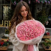 101 pink roses Kenia Lybni