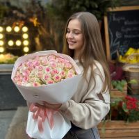 51 pink roses Kenia Taiping