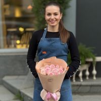 11 розовых роз Кения Джексонвиль