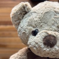 Ведмедик кавовий з емблемою 50 см Арад