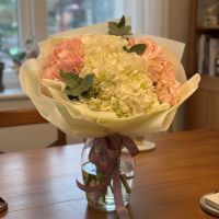 Bouquet of 7 tender hydrangeas Ri