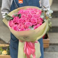 Букет 25 рожевих троянд Мерефа