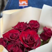 Букет 7 красных роз Коблево
