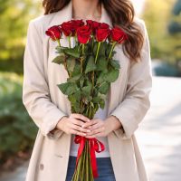 11 высоких роз Нешер