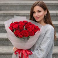 21 червона троянда Бухара