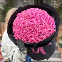 Magic volcano Pink Roses 101pcs Staraja Sinjava