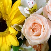 Букет цветов Карусель Брюссель
                            