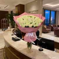 101 white roses Terrigal