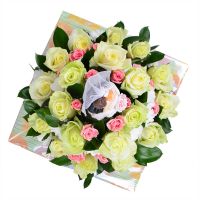 Wedding flower cake Khmelnitsky