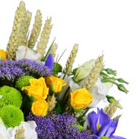 Summer basket of flowers Nikolaev