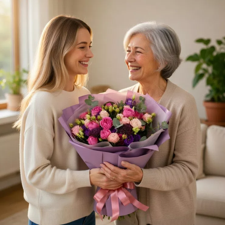 Bouquet for Mother – flower delivery in Albina