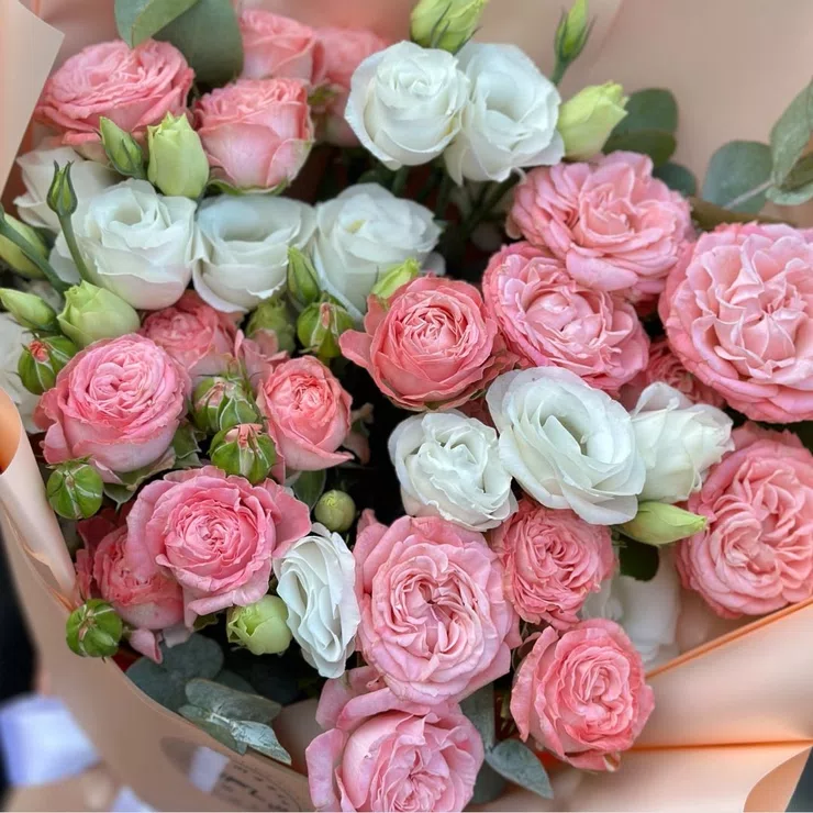Pink fantasy – flower delivery in Nikolaevka (Moldova)