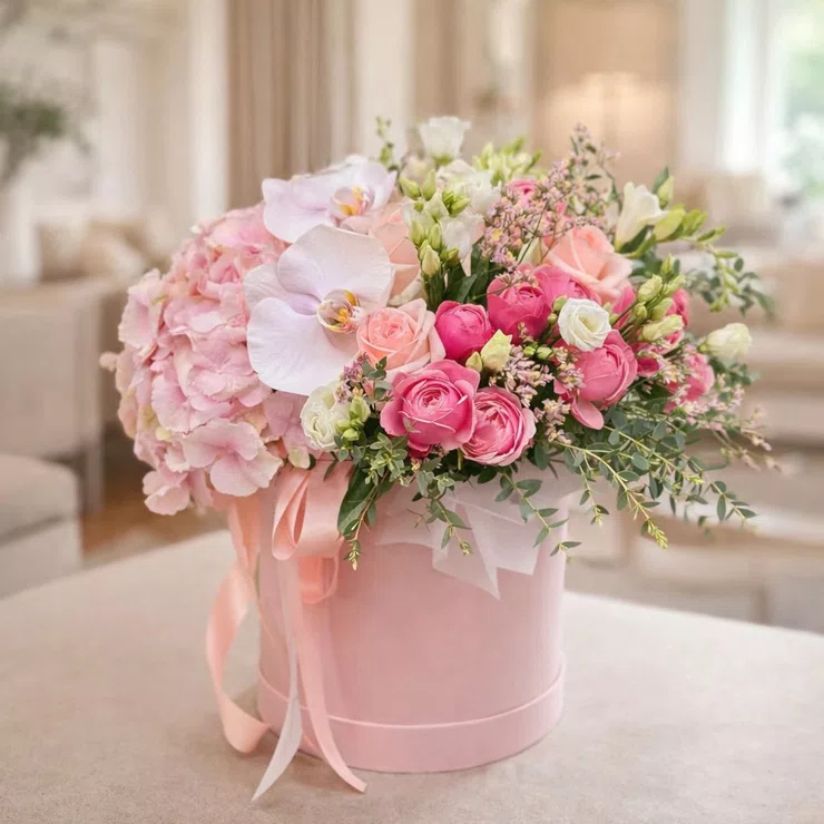 Flower arrangement With Love – flower delivery in Villach
