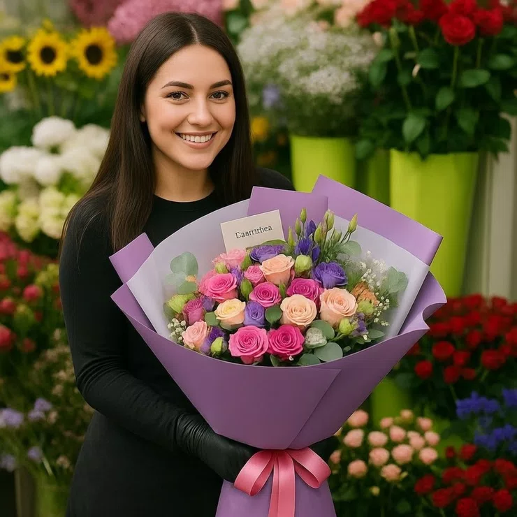 Florist designed bouquet – flower delivery in Dededo