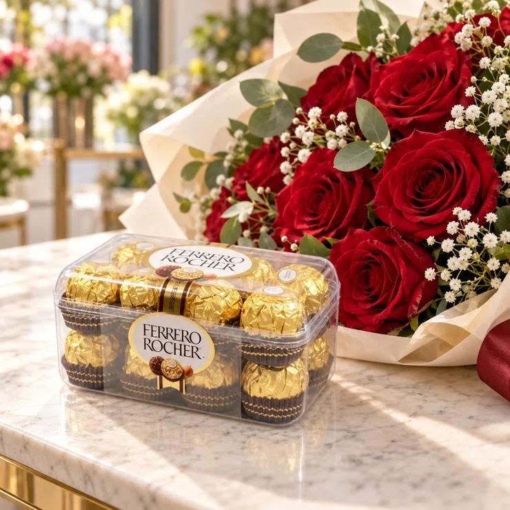 Candy Ferrero Rocher 200 g – flower delivery in Bibo