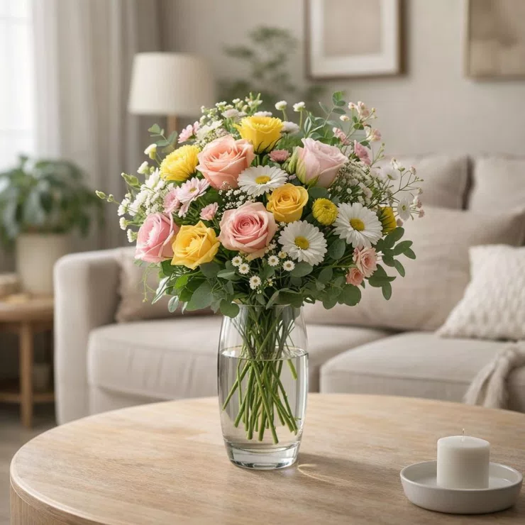 Ваза Flora – доставка квітів у Самсун