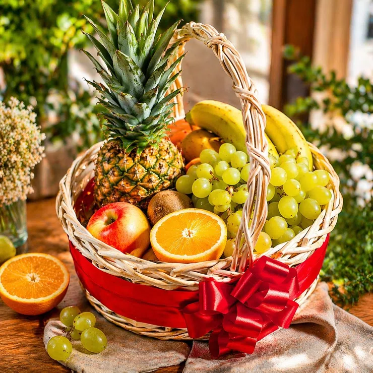 Fruit basket – flower delivery in Zurich