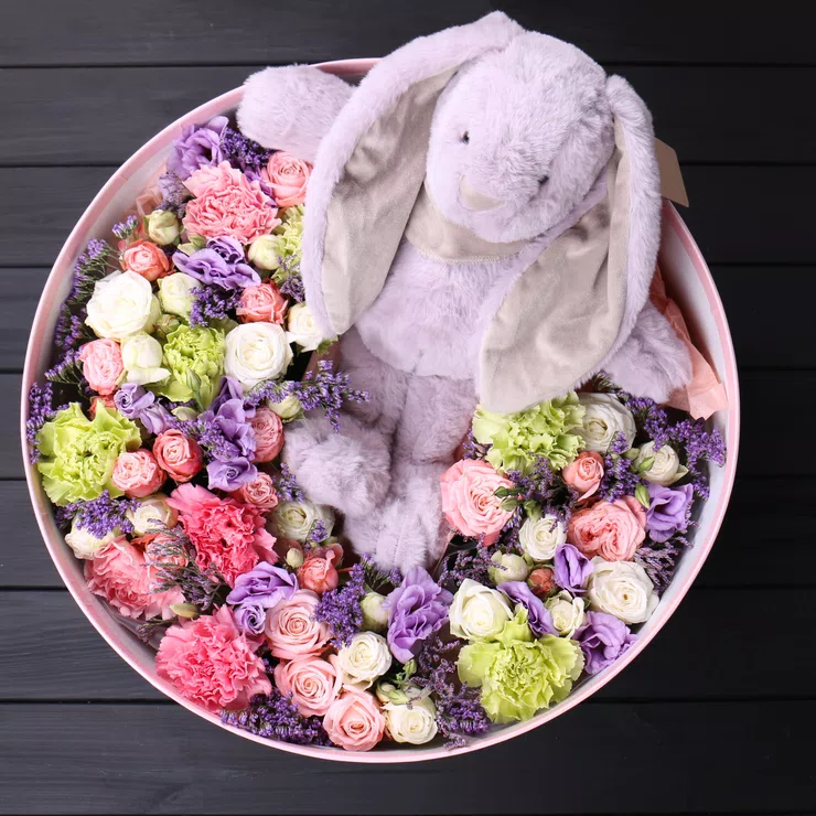 Flower arrangement For my bunny – flower delivery in Bad Lippspringe