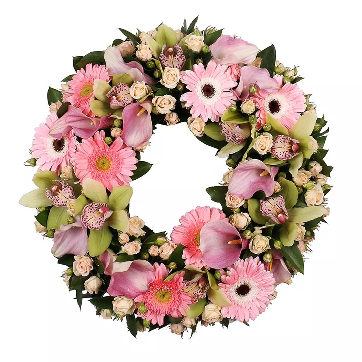 Funeral Wreath for Young Girl – flower delivery in Penang