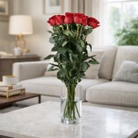 Букет з 15 високих троянд  Дніпро