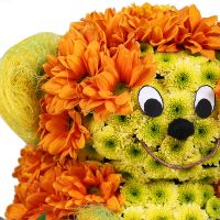 Monkey with Tangerine Drogobich