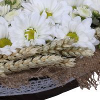  Bouquet Camomile Heart Belgorod_dnestrovskiy
                            