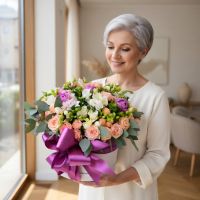 Цветы в коробке Магия Девы Полтавская область